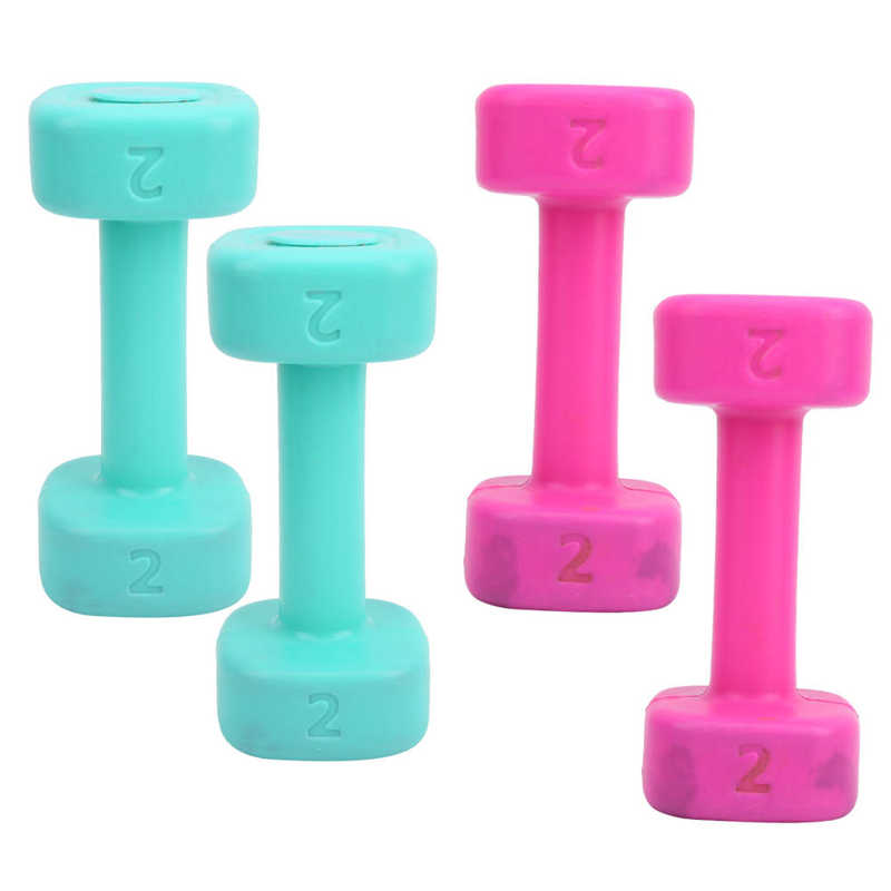 1Pair Fitness Filling Dumbbell Fitness Body Building Men Women Adjustable Dumbbells Hand Weight Dumbbells Gym Fitness Dumbbell