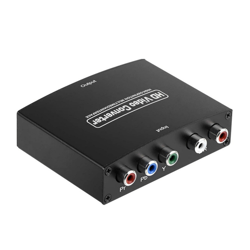Convertidor de componente de Ypbpr a HDMI, Compatible con HD, L/Raudio a HDMI