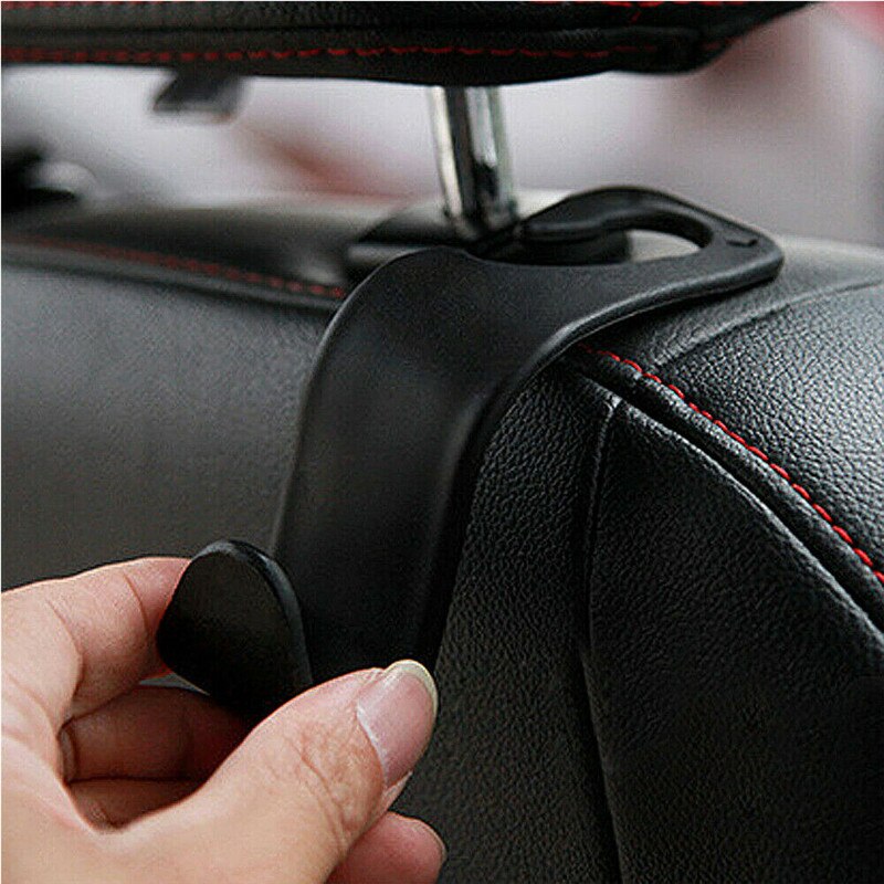 1 stk 4 stk autostol frakkekrog pung taske hængebøjle auto taske organizer holder