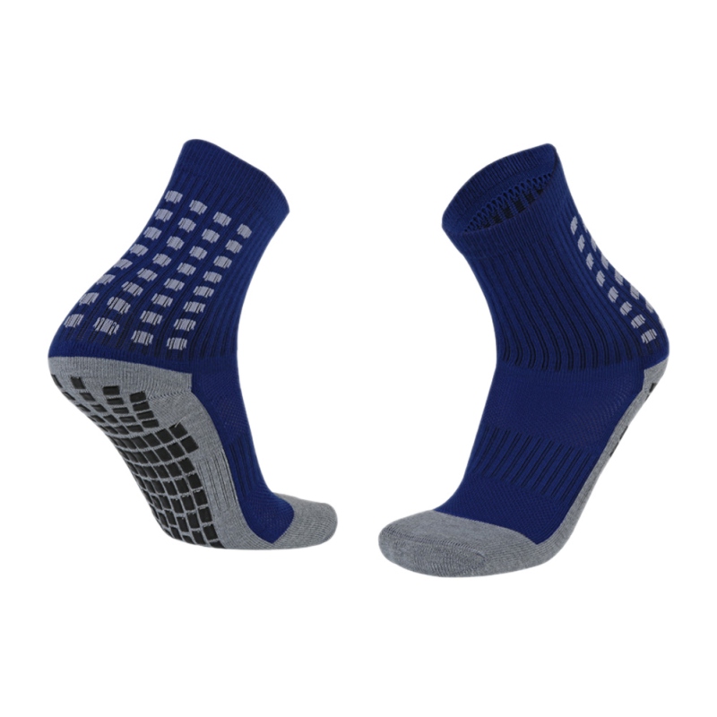 #39 -sportsocken, dicke, handtuchabgebende baumwollstrümpfe, fußball-sportsocken, mittelhohe socken, rutschfeste basketballsocken: Z