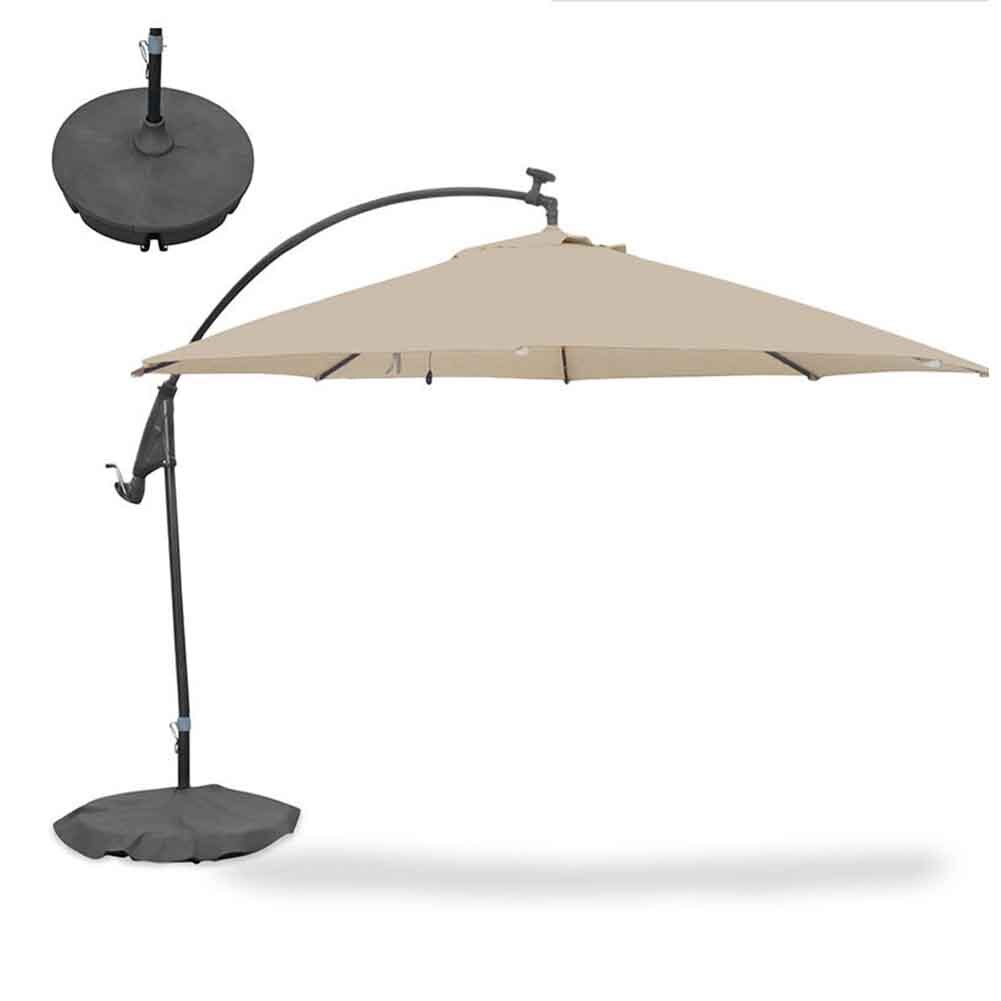 Parasoll oxford klut tilbehør hage solskjerm utendørs terrasse anti støv værbestandig brakett camping paraply base cover sommer