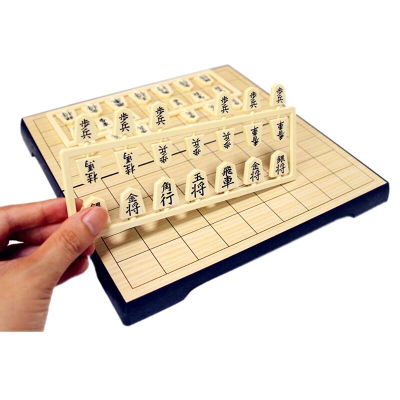Japan Shogi Magnetische Opvouwbare Japanse Schaakspel Bordspel Intelligentie Speelgoed 25 × 25 × 2Cm