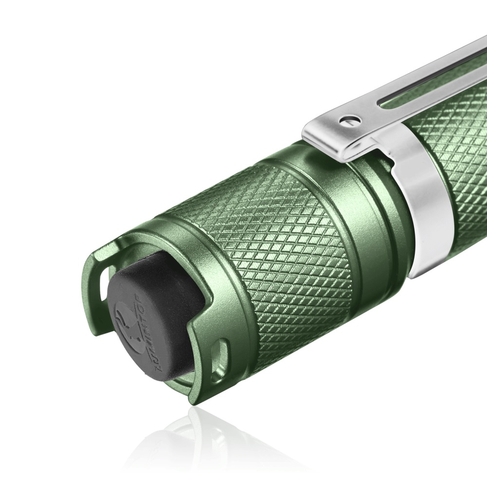 Färgglad ficklampa 14500 ficklampor lumintop verktyg  aa 3.0 900 lumen 127 meter edc mini ficklampa med magnetisk svans