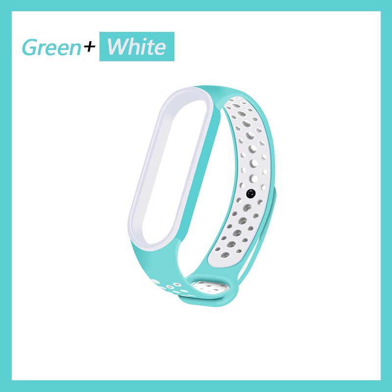 soft Silicone Bracelet for Xiaomi Mi Band 5 Strap Sport watch Silicone wrist strap For xiaomi mi band 5 bracelet Miband 5 strap: 10