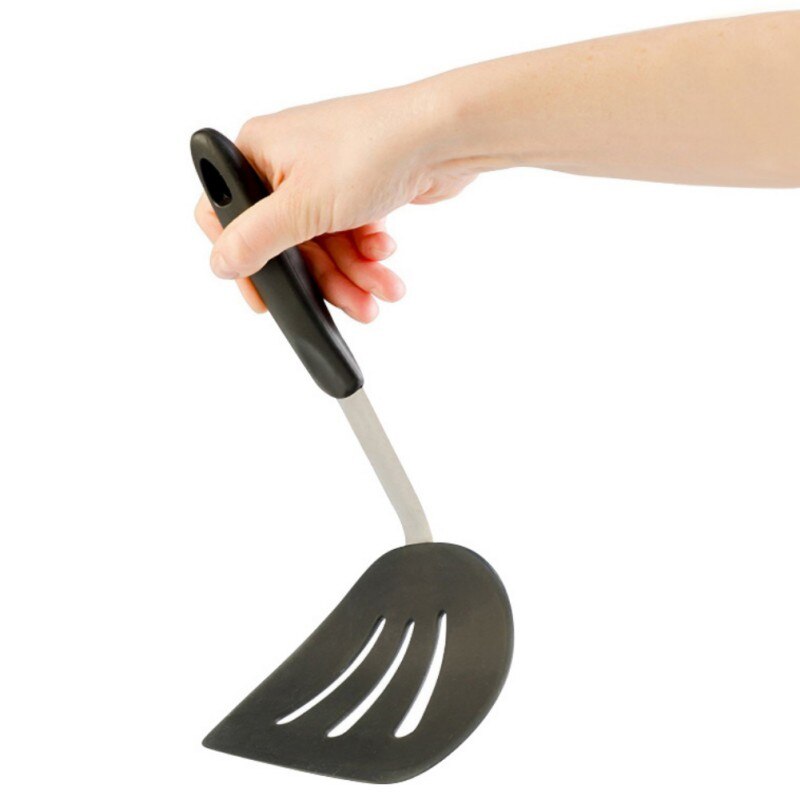 Food Grade Shovel Home Garden Kitchen Dining Kitchen Tools Silicone Large Leaking Shovel Steak Fried