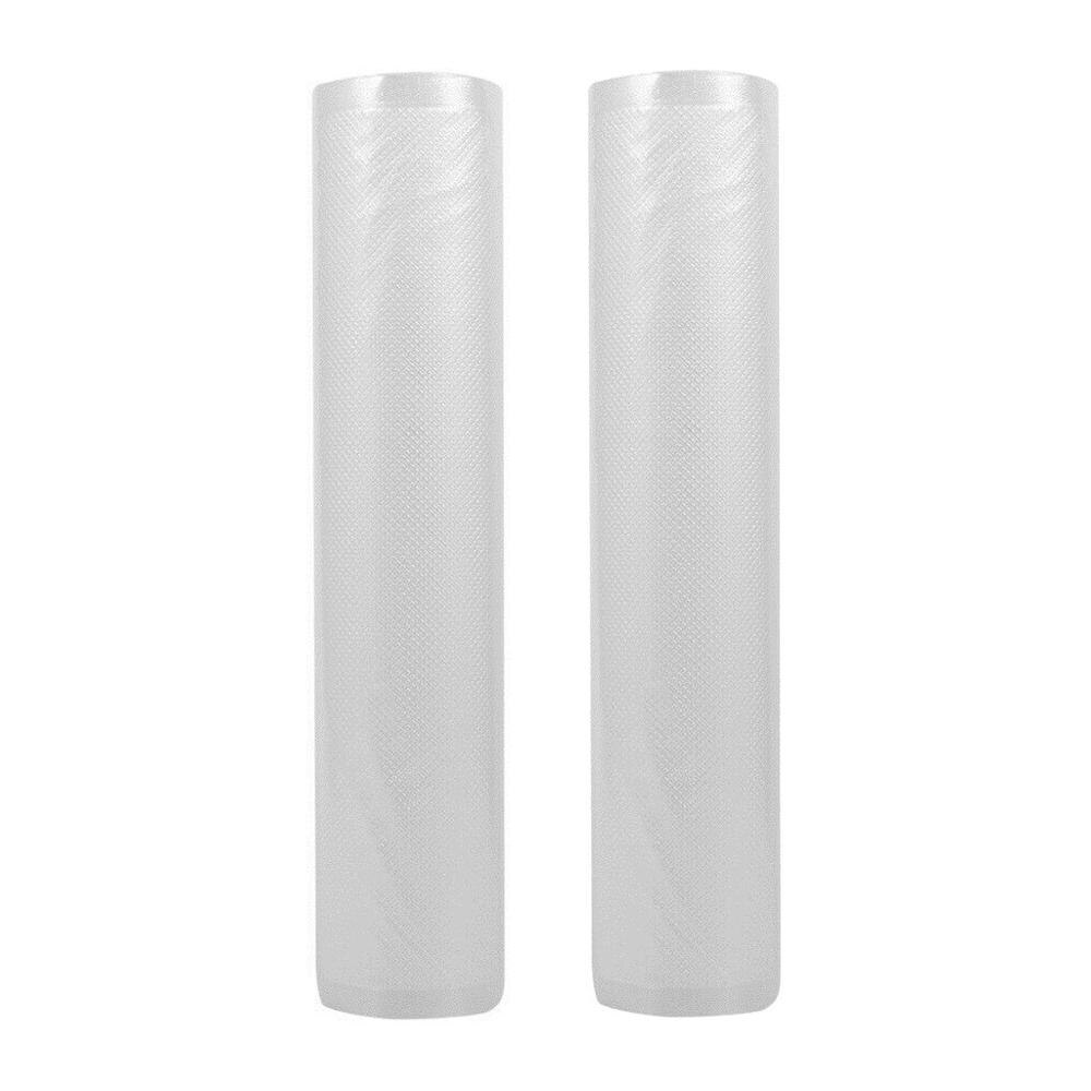 2 Rolls/Lot Leven Keuken Voedsel Vacuümzak Opslag Tassen Voor Vacuum Sealer Voedsel Verse Lang Houden Keuken Voedsel opbergtas 28X500 Cm