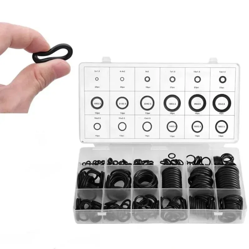 Gummi-O-Ring-Dichtungsscheibe, Sanitärdichtung, ölbeständiger O-Ring, Auto-Sanitär-Wasserhahn, Wasserreparatur, schwarze Dichtung, O-Ring: Gelb