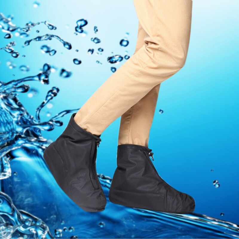 GALPADA Couvre-bottes de pluie réutilisables XXL pour homme