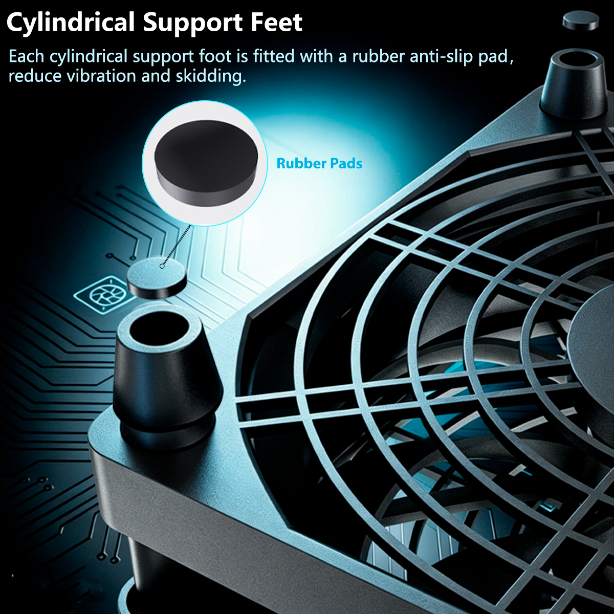 Ventilador de Resfriamento USB de 120mm 4.72 polegadas 5V, Mini Cooler Silencioso para Dispositivos Eletrônicos