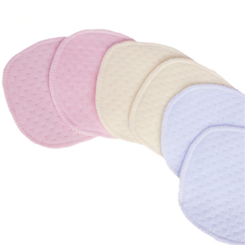 10Pcs 5Pairs Reusable Soft Cotton Absorbent Mom Mother Spill Prevention Breast Feeding Nursing Pads Bra Breast Feeding Washable