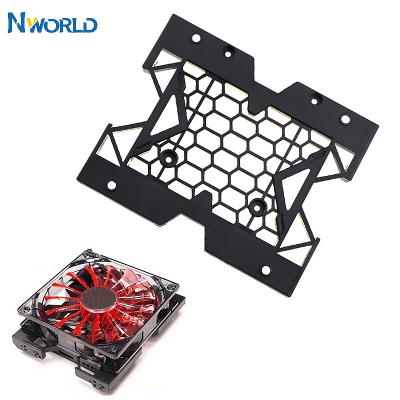 Nworld 5.25 inch to 3.5 inch 2.5inch SSD HDD Tray Caddy Case Adapter Kits Cooling Fan Mounting Bracket
