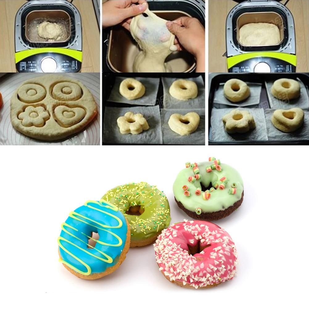 Siliconen donut bakvorm cakevorm kinderen dessert uitsteker bakvorm bakkerij brood diy mooie donut
