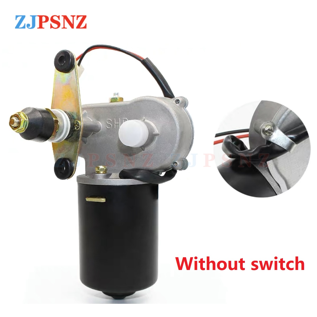 Wiper Blades Electric Boneless Wiper Motor Electric Wiper Motor With Switch Electric-Bike Tricycle Wiper Acessories 12V 48V 60V: Blue / 14Inches 350mm