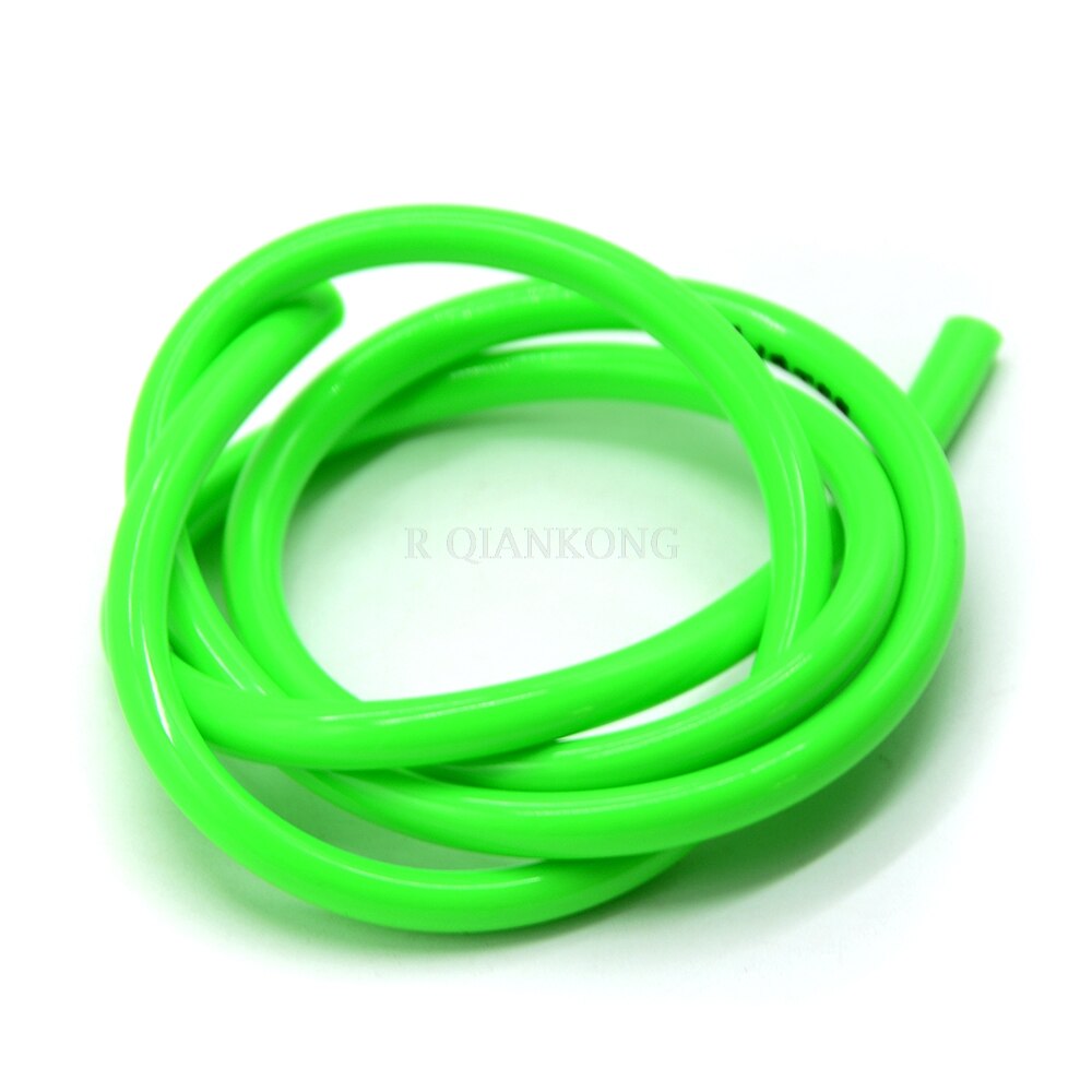 Universal Motorcycle motocross Fuel Gas Oil Tube Hose Petrol Pipe for kawasaki vespa gts 300 yamaha vmax 1200 ttr250: Green