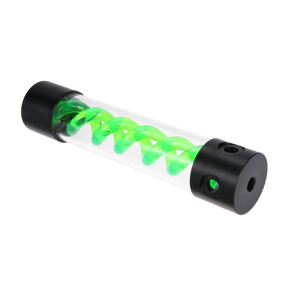 Desktop Computer Water Cooling Tank Kit with L Shape Bracket PC Cooler Reservoir Cylinder Radiator Accessories