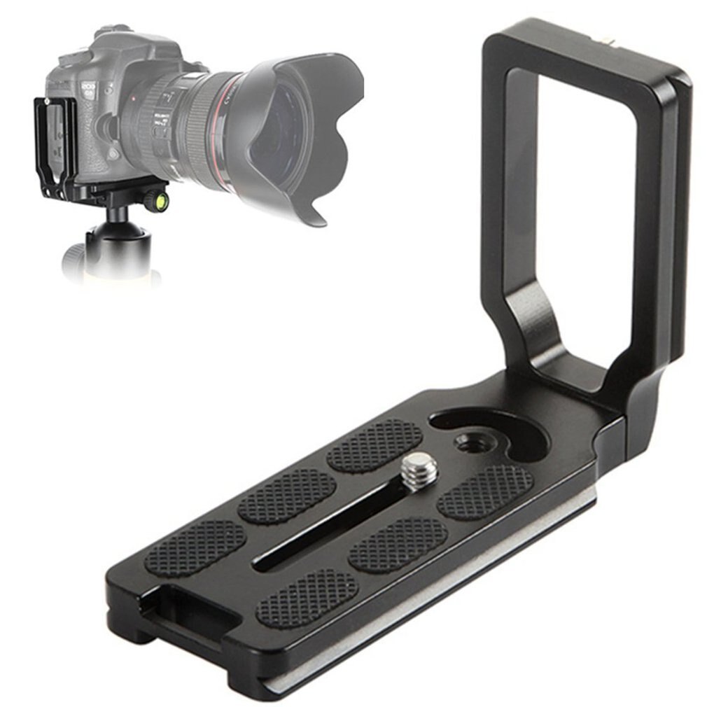 Universal MPU-105 Quick Release Plates MPU-105 L Shape Plate Bracket Aluminum L-plate with One-quarter Screw Tripods ACEHE