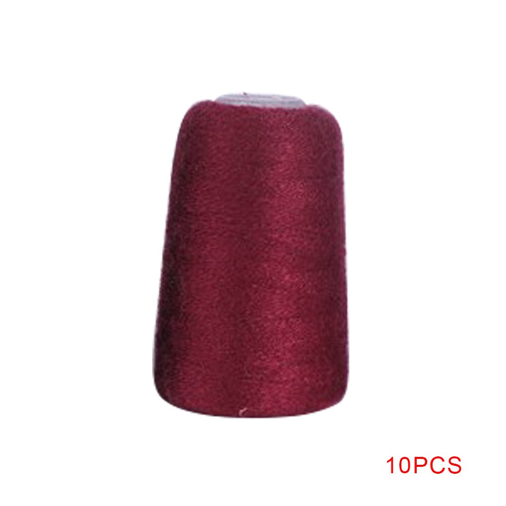 10pcs 20g/roll Knitting Scarf Yarn Soft Thin Plush Hand Crochet Thread Sewing DIY Winter Shawl Yarn: Bruin