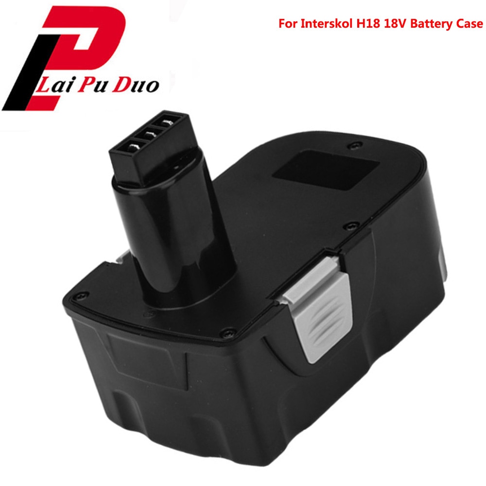 Voor Interskol H18 18 V Batterij Case (geen Batterij cellen) voor Power Tools Boor Vervanging Oplaadbare Batterij Plastics shell