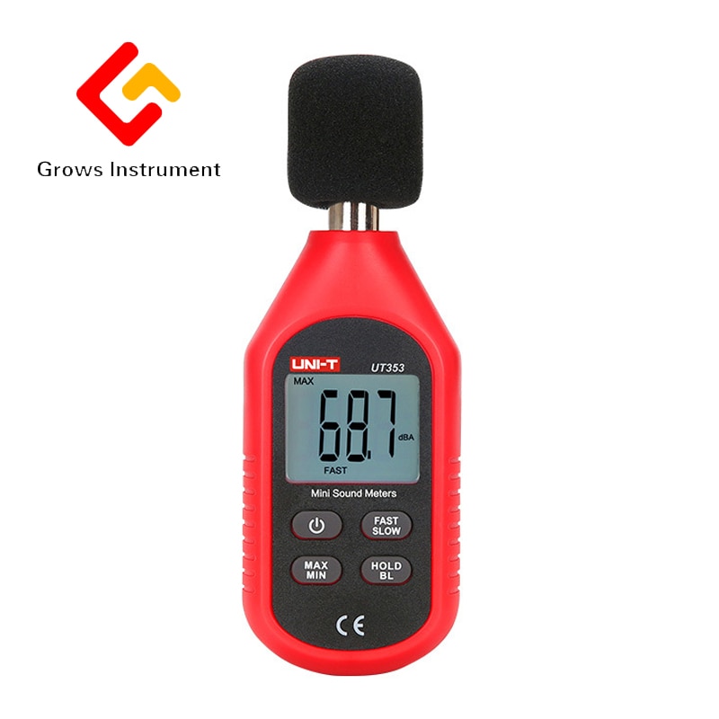 UNI-T UT353 Mini Digital Sound Noise Level Meter Decibel Monitoring Indicator Testers 30 ~ 130dB