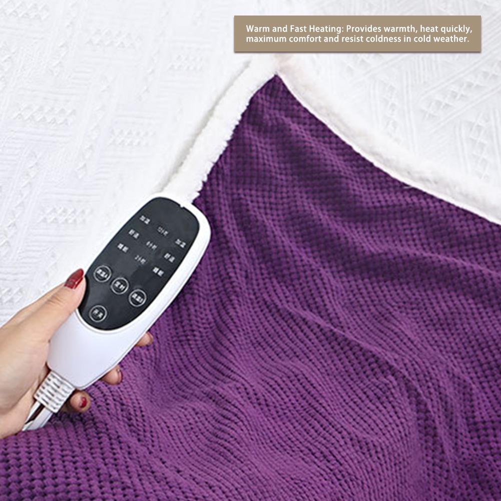 Physiotherapy Electric Heating Pad For Cramps Back Pain Double-sided Heating Blanket Washable Soft Warmth Heat Pad