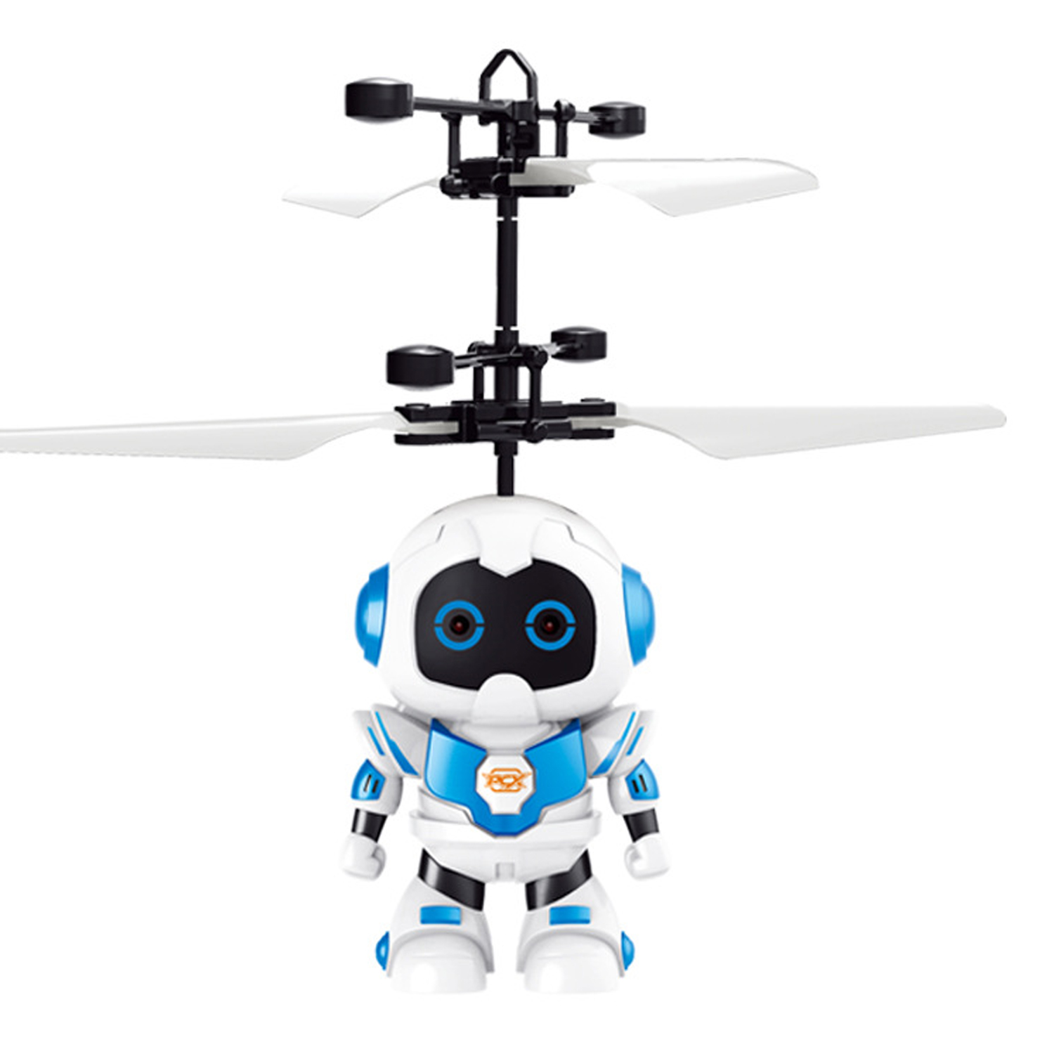 Funny Astronaut Style Mini Infrared Induction Flying Ball Aircraft Helicopter Toy with LED Light for Boys Girls Teenagers