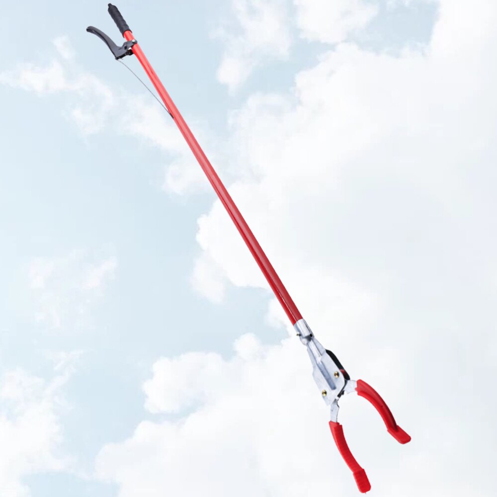 Trash Clamp Rubbish Pick Clip Long Foldable Garbage Cramp Cleaning Clip Sanitation Clip Long Clip Sanitory Worker Accessories