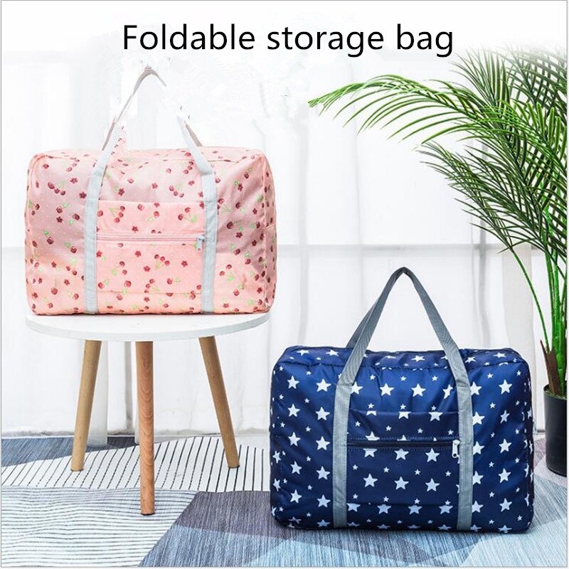 Nylon Foldable Travel Bag Unisex Large Capacity Bag Luggage Women WaterProof Handbags Organizer Duffel Weekend Bags