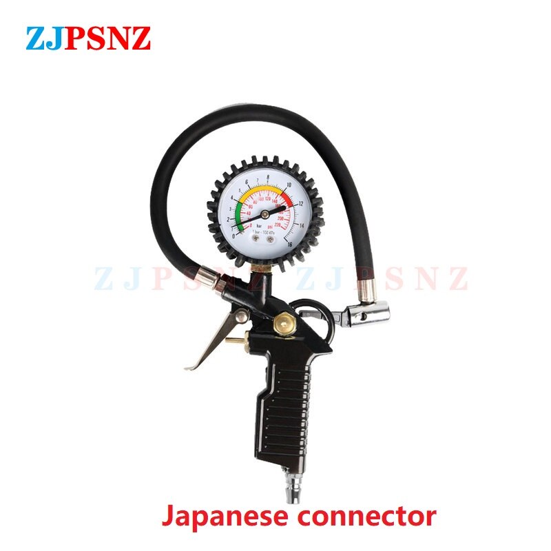 0-220 psi 0-16 bar auto bil japan däck lufttrycksmätare däckinflator däcktryck digital display bildäck tryckmätare