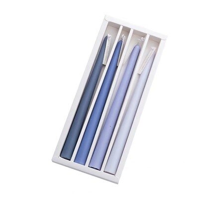 Farbverlauf Kerze Rauchfreien Lange Europäischen Duft Kerze Hochzeit Party Kleine Hacer Velas Dekoration EB50LZ: Stil 4