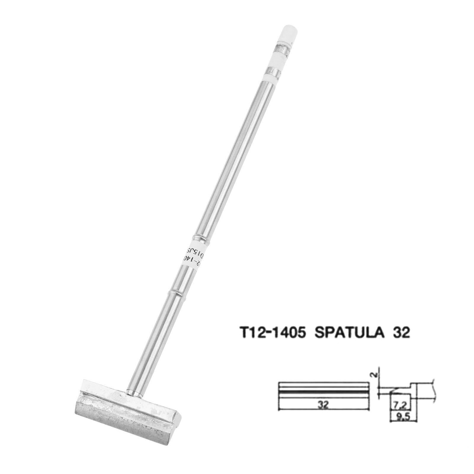 1pc T12 Soldering Iron Tips Spade Scraper Shovel Type T12-1401 1402 1403 1404 1405 1406 fit for FX-9501 FX-951 Soldering Station