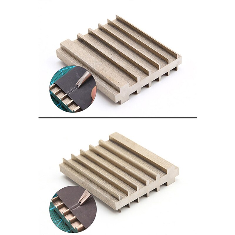 Double Side Repair Tool for Sharpening Knife Sharpeners Wide Shovel Cutting Leather Thinner Edge Skiving Tool Leather Craft