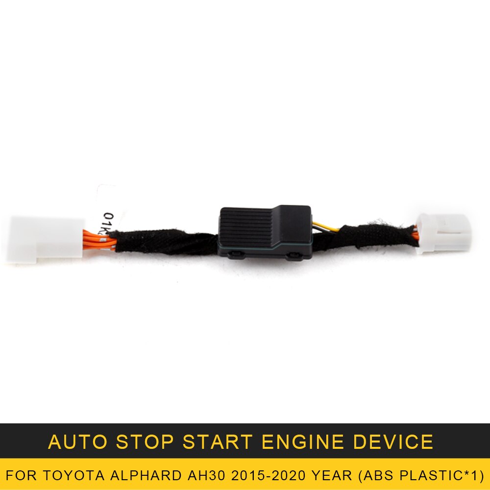 For Toyota Alphard AH30 Car Automatic Stop Start Engine System Off Device Control Sensor Plug Smart Stop Cancel: Default Title