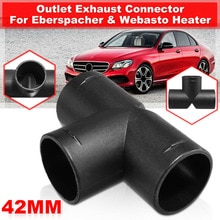 42mm Heater Air Vent Ducting T Piece Outlet Splitter Connector For Eberspacher Car Outlet Exhaust Connector