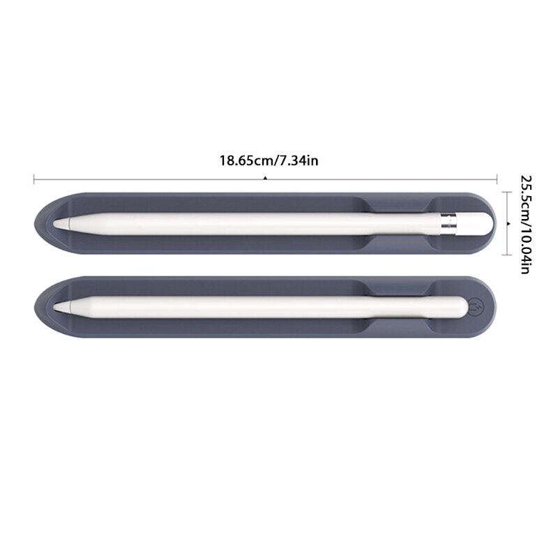 Soporte de silicona para bolígrafo capacitivo, adecuado para ipad 10 pencil1/2, ipad con ranura para bolígrafo magnético M5TB
