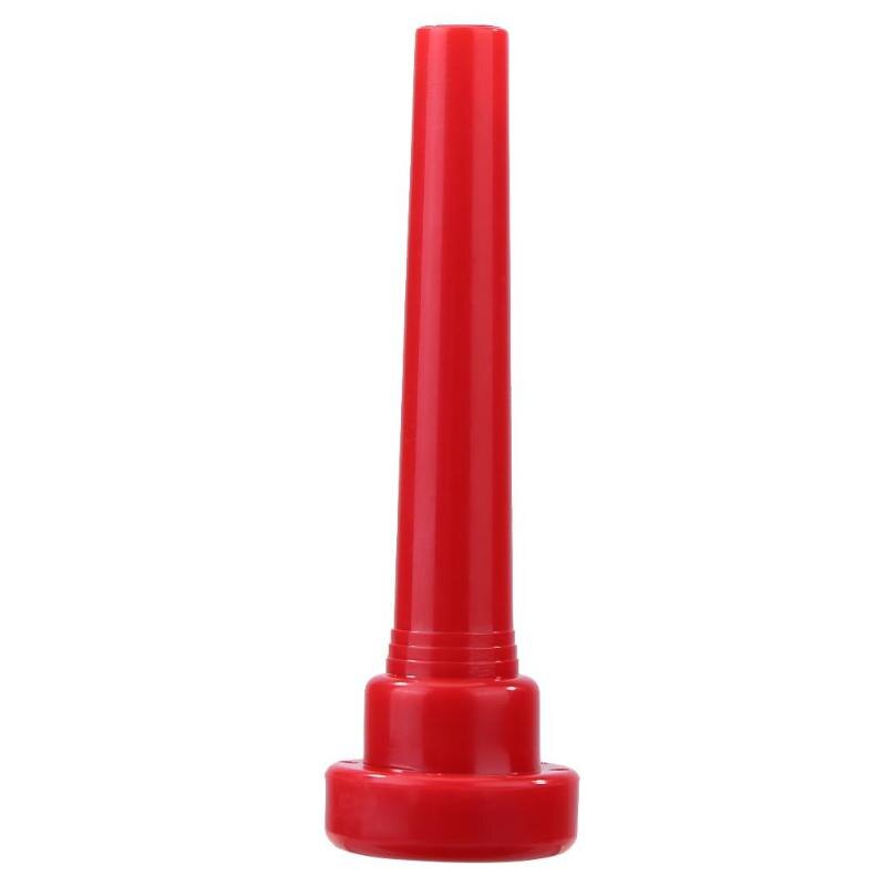 1Pc 3C Plastic Trompet Mondstuk Meg Voor Beginner Musical Trompet Accessoires Multi-Kleuren Muziekinstrument En Accessoires: Rood