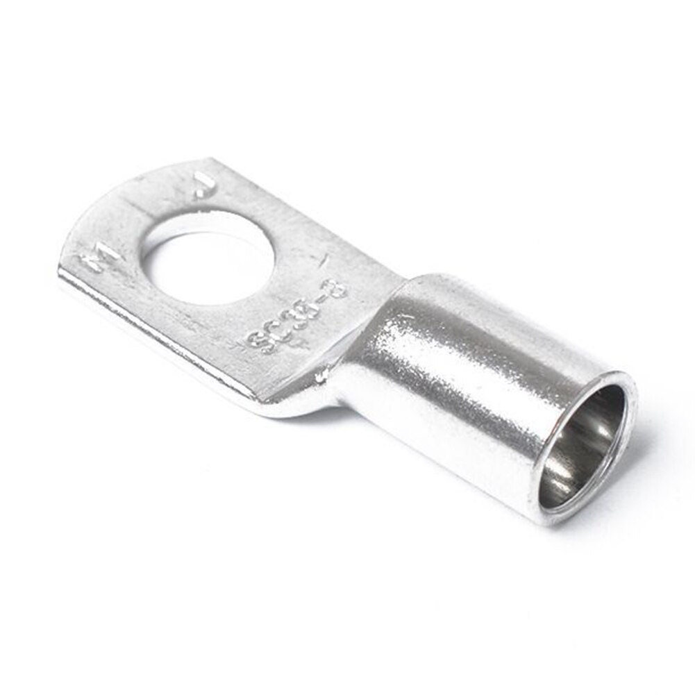 100pcs Splice Wire Tinned Copper Terminals Set Tools Bolt Hole Sc Combination Practical Durable Connector Cable Car Lugs Metal