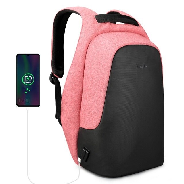 Tigernu Rucksack Anti Theft für 15,6 zoll Laptop Mochilas Splash für Männer Frauen Rucksack mit USB Lade Reise