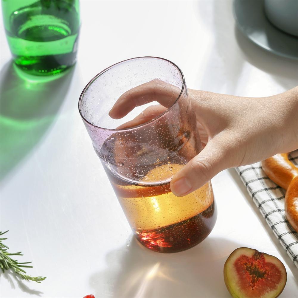 Bubble Effect Glass Mug Household Transparent Simple Drinking Glass Female Milk Beverage Beer Juice Cup