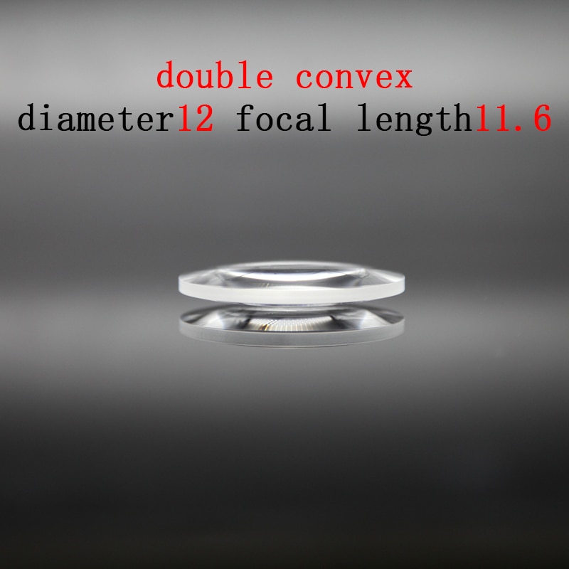 2x Bikonvex-Linsen 90mm Durchmesser - 240mm Brennweite, K9 Glas Für Optik