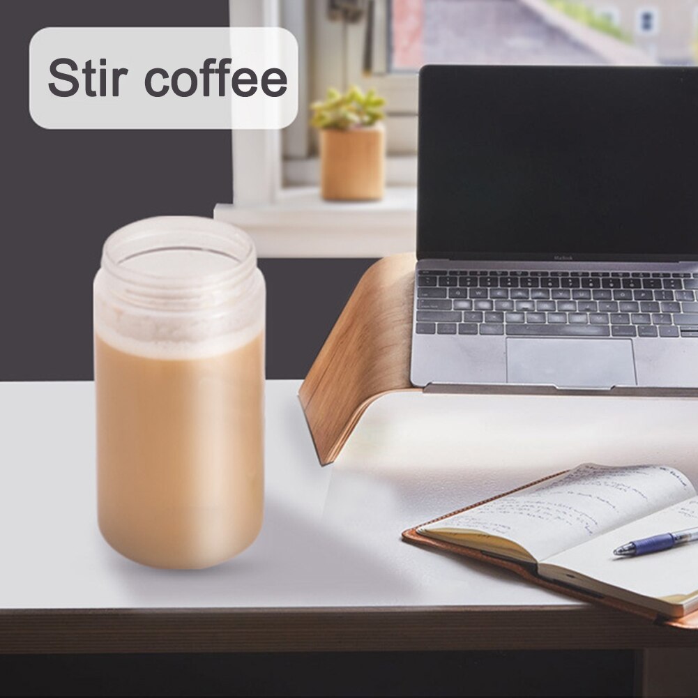 380ml smarta elektriska automatiska rese anti explosion kaffe bärbar vattenflaska mugg självrörande mjölk blandning kopp dricka