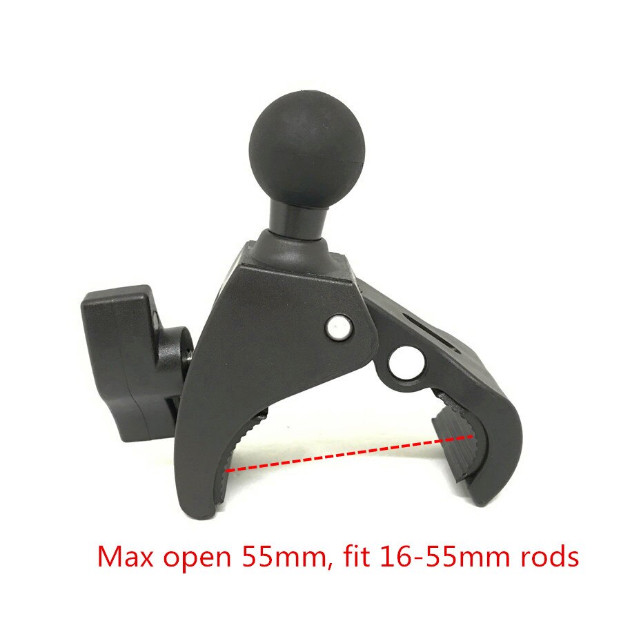 Sptchapn 1 Inch Ball Adapter Ball Mount Base With Threaded Post M8x1.25mm Compatible With RAM Mounts 1\" B Size Double Socket Arm(M8-1pc