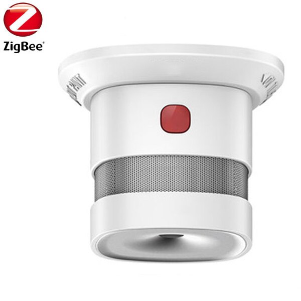HEIMAN Zigbee-détecteur de fumée intelligent sans fil, alarme anti-incendie, approuvé CE rohs EN14604 zigbee, fonctionne avec Kaku
