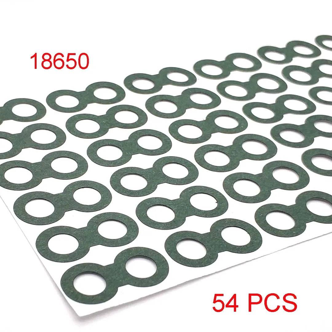 18650 21700 32650 Li-Ionen-Akku-Isolierdichtung, Gerstenpapier, Akku, Zelle, isolierender Kleber, Patch, Elektrode, isolierte Pads: HIMMELBLAU
