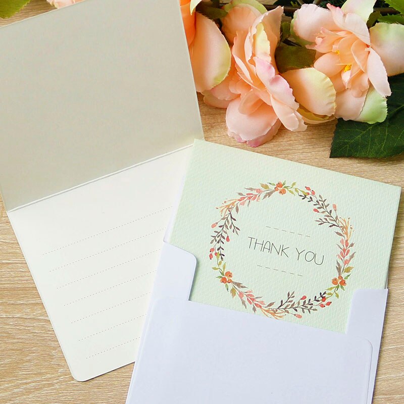 5pcs Greeting Card Paper Envelope Thank You Card Envelopes for Card Scrapbooking Stationery