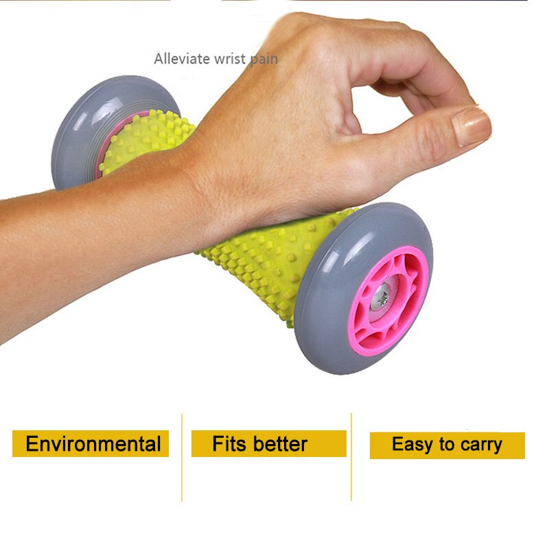 Foot Massage Roller Muscle Wrists Forearms Roller Stick Exercise Tool for Plantar Fasciitis Health99