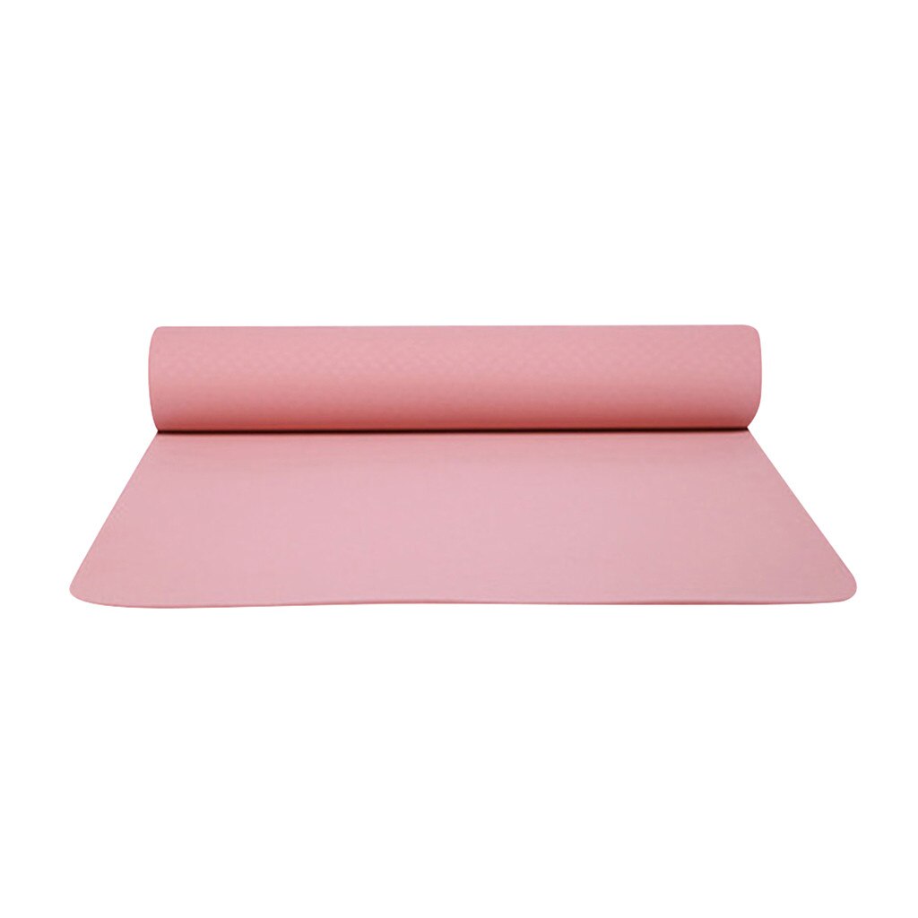 6 Mm Yoga Mats Voor Fitness Antislip Dubbele Kleuren Veilig Te Gebruiken Voor Beginner Milieuvriendelijke Body Building Oefening mat Voor Pilatus G3: Roze