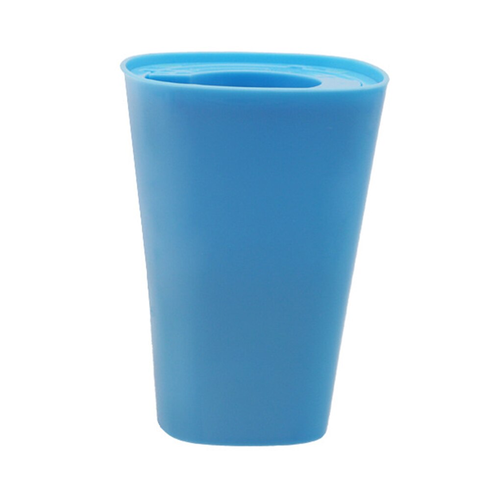 Maceta de flores colgante invertida creativa para jardín adorno colgante para dormitorio infantil, cesta de flores oscilante, maceta colgante de pared: Azul