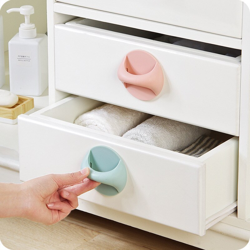 Schrank Zieht Schublade Knöpfe rosa grün blau weiß Versteckte Griffe Edelstahl Küche Schrank Möbel Hardware-