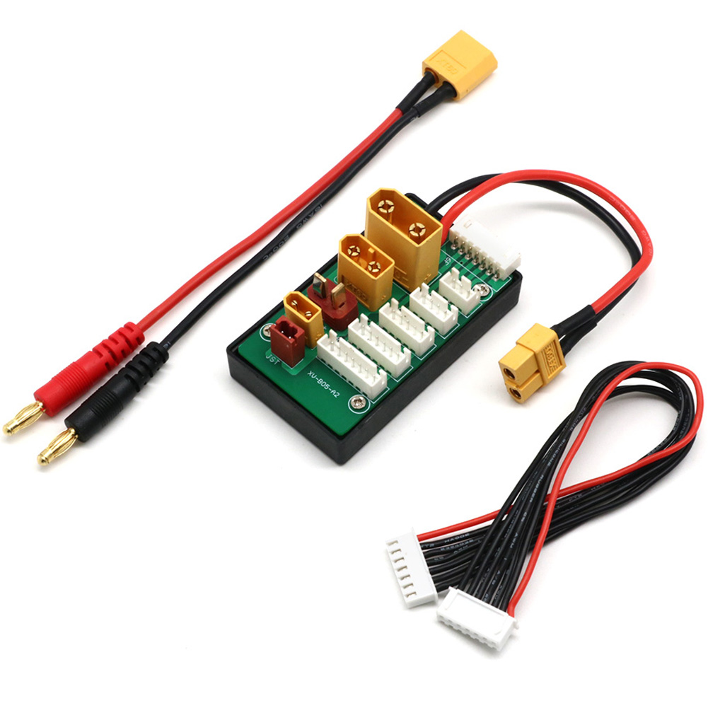 Carte de chargeur de batterie Lipo XT30 XT60 XT90 JST T, carte de charge 2-6S pour chargeur d'équilibre Imax B6 B6AC IDST Q6 Lite