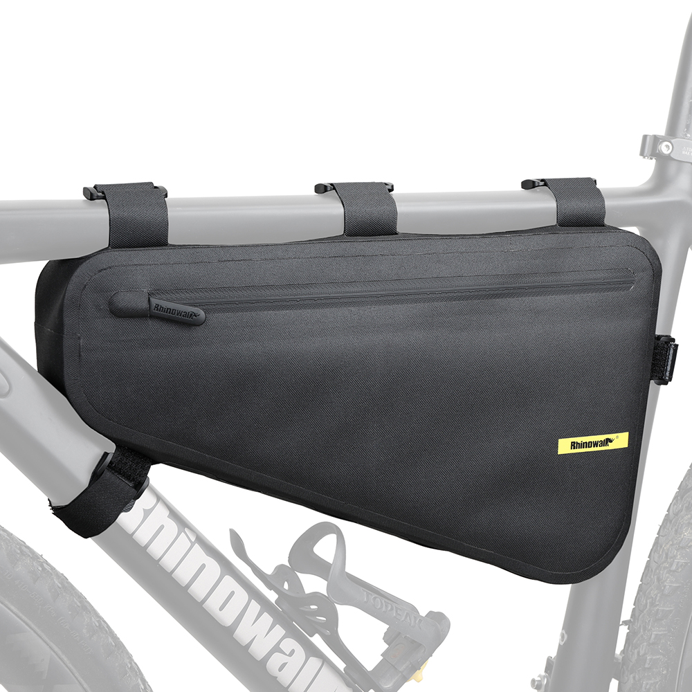 Rhinowalk Fiets Frame Tas Waterdicht 4l Grote Capaciteit Driehoek Tas Fiets Bikepacking Tas Opbergtas Voor Mtb Racefiets: Default Title